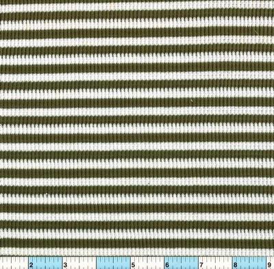 Kelly Green White Knit